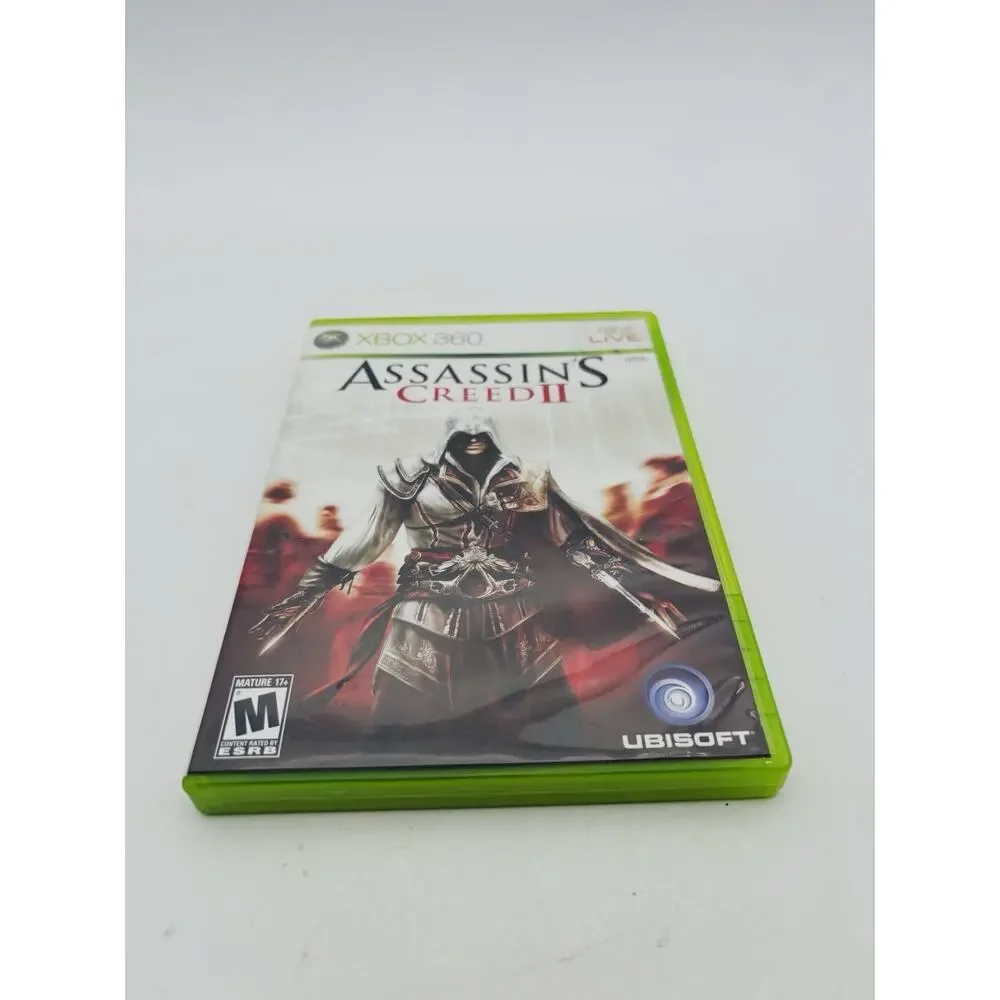 Assassin’s Creed II (Microsoft Xbox 360, 2009) Complete CIB Tested Working VG